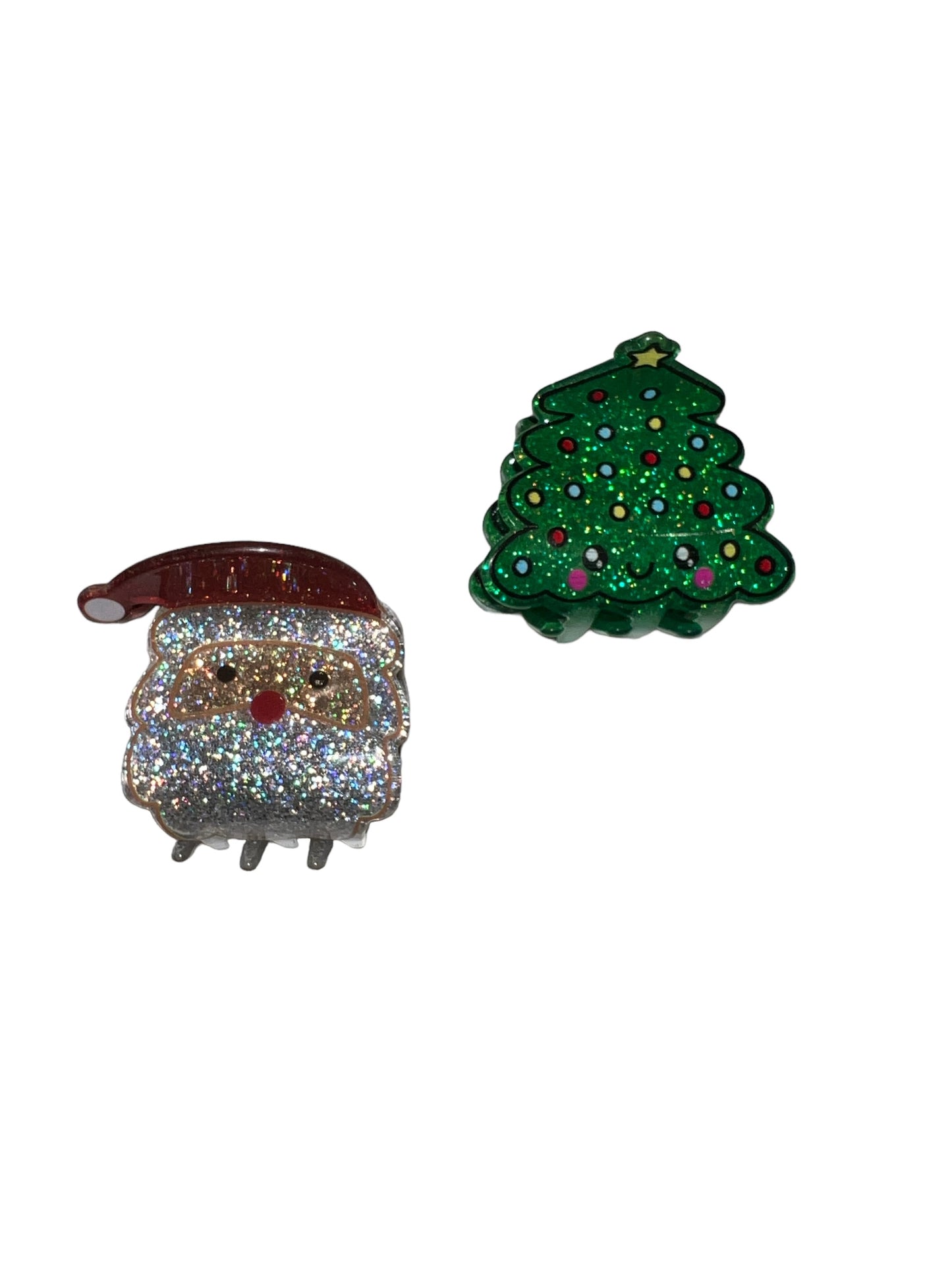 Christmas Hair Clip (Santa or Christmas Tree)