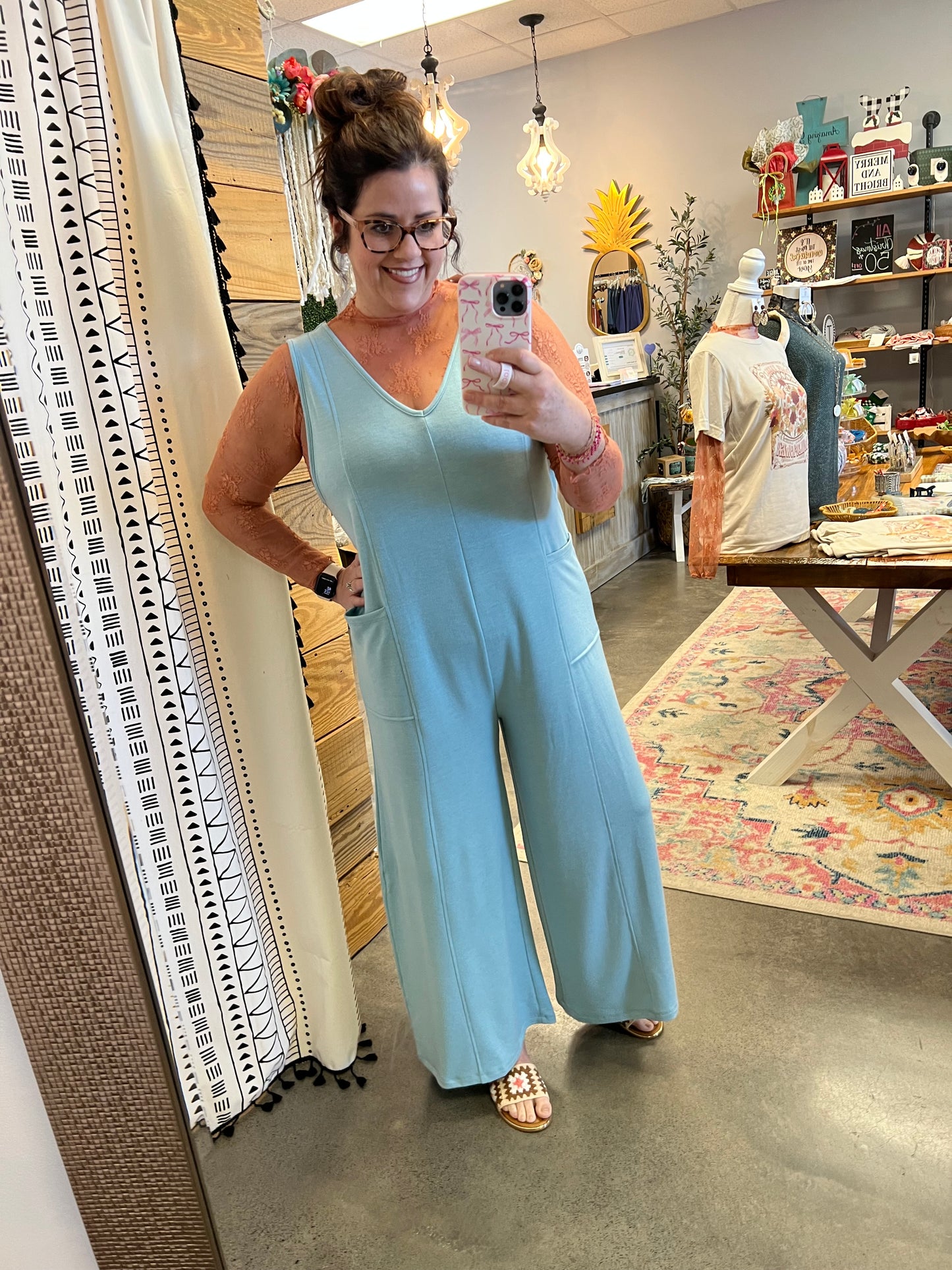 The June Jumpsuit (S-L)(Runs Big & Roomy)