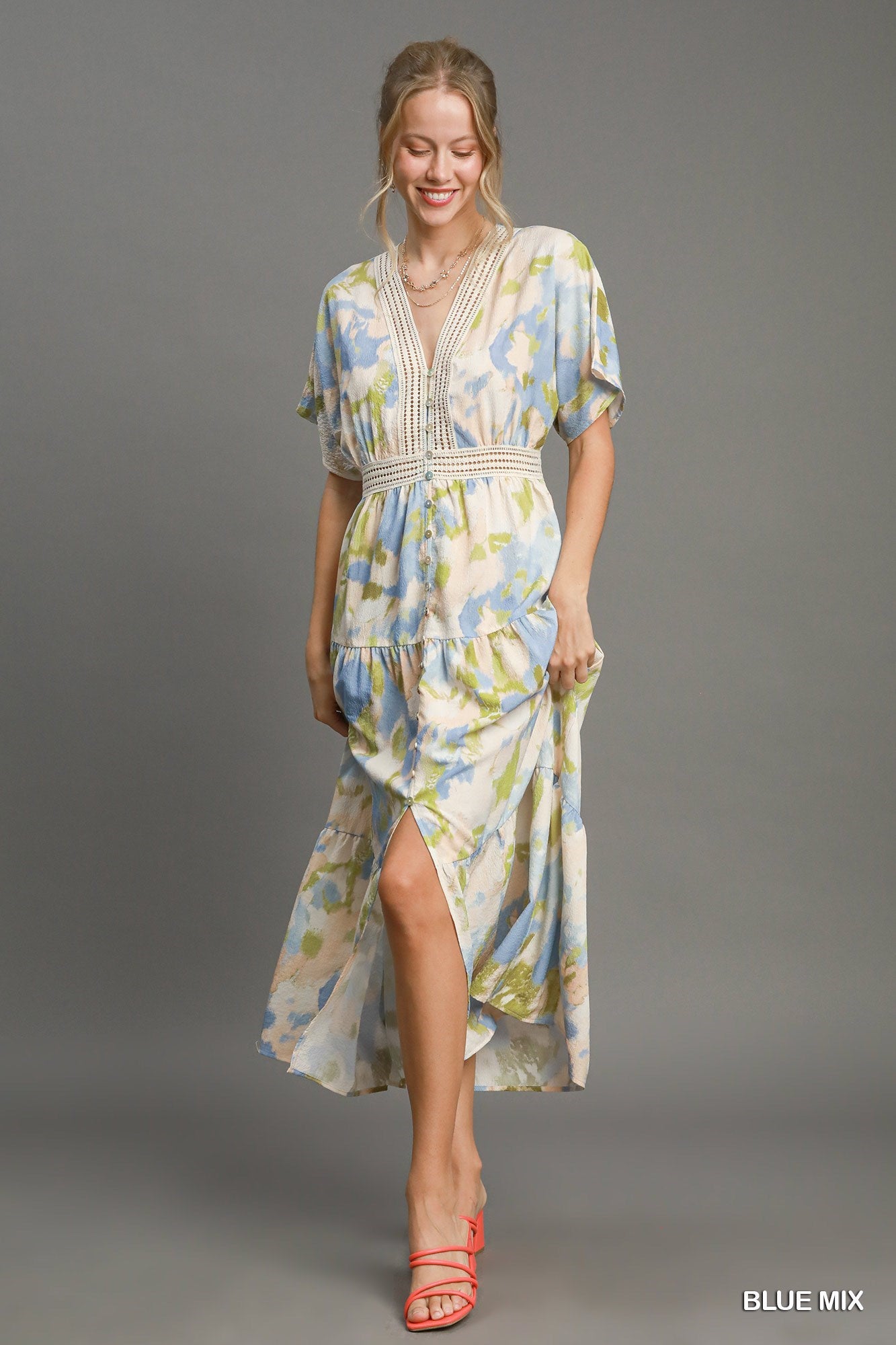 The Olivia Spring Maxi Dress (S-L)