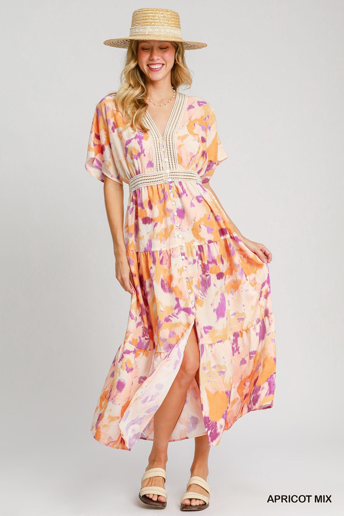 The Olivia Spring Maxi Dress (S-L)