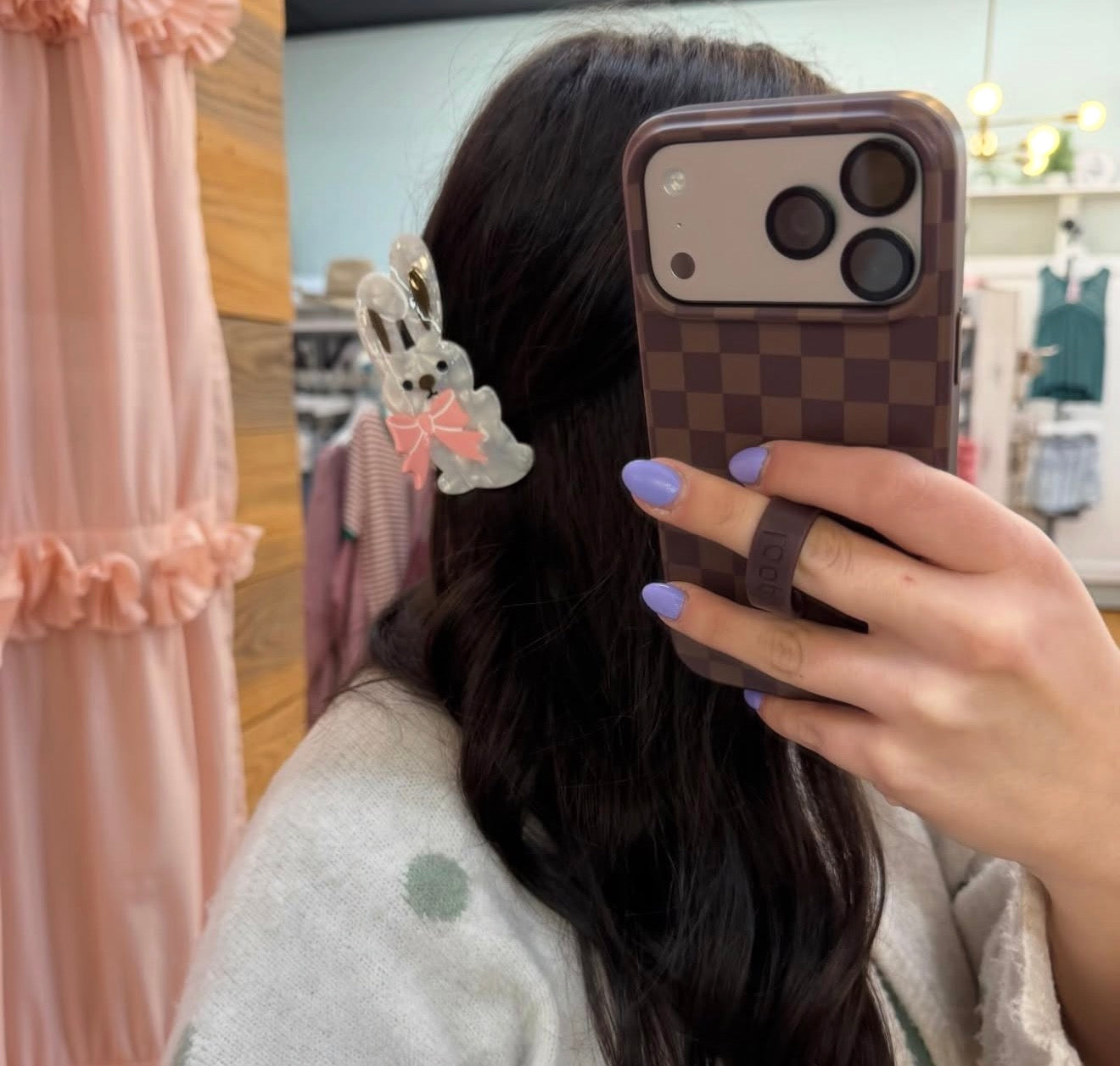 Bunny Rabbit Hair Clip (3 Colors)