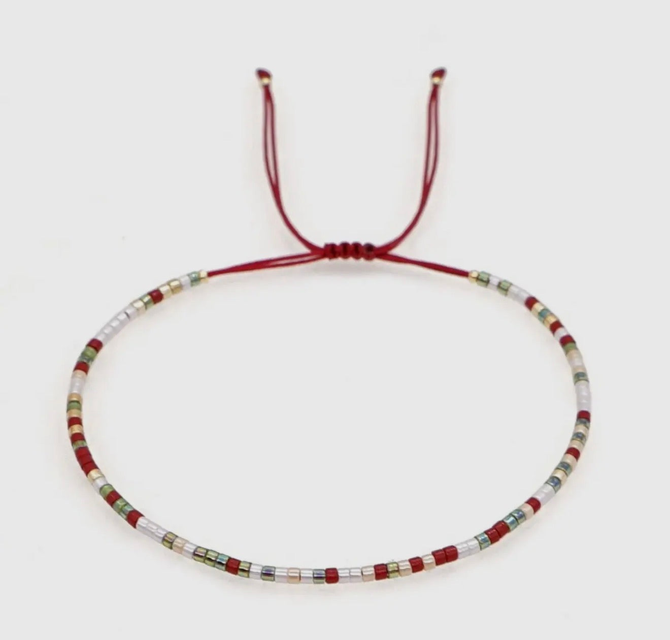 HAND-WOVEN RICE BEADS BRACELET