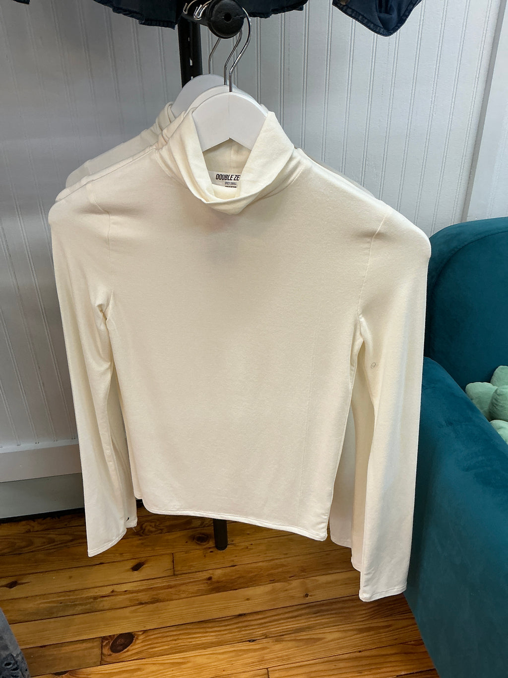 Long Sleeve Turtleneck Top (S-L)