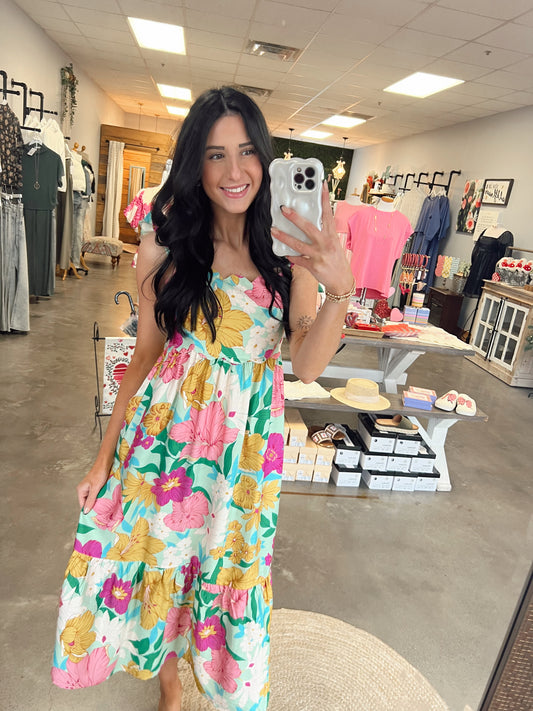 The Eliza Floral SunDress (S-L)