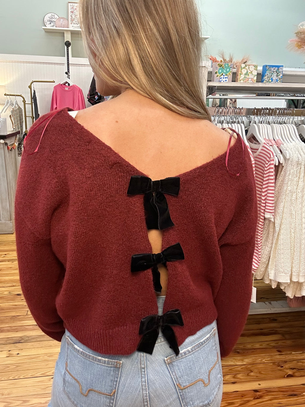 The Ansley Bow🎀 Sweater (S-L)