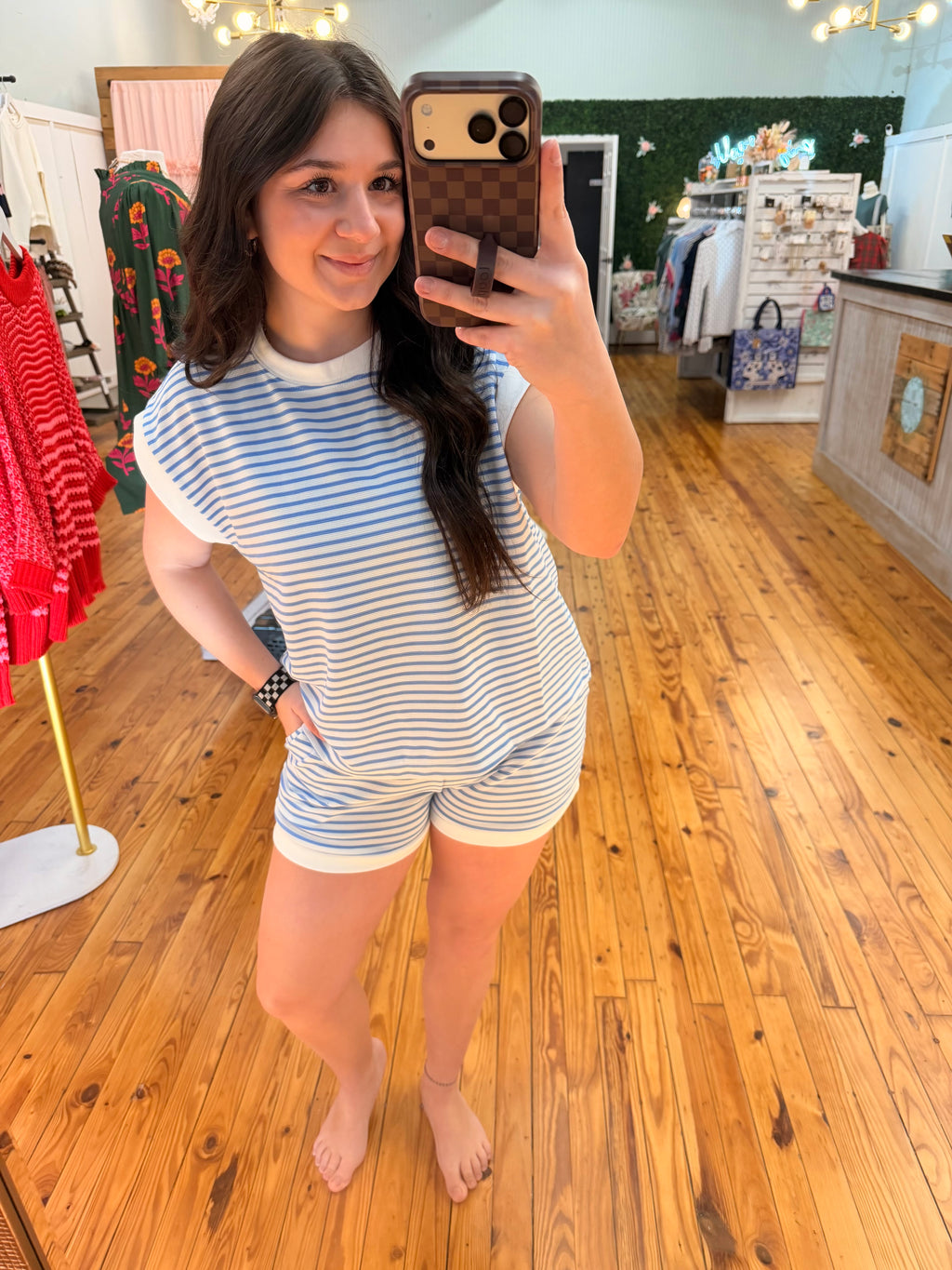 Spring Stripes Short Set (S-L)