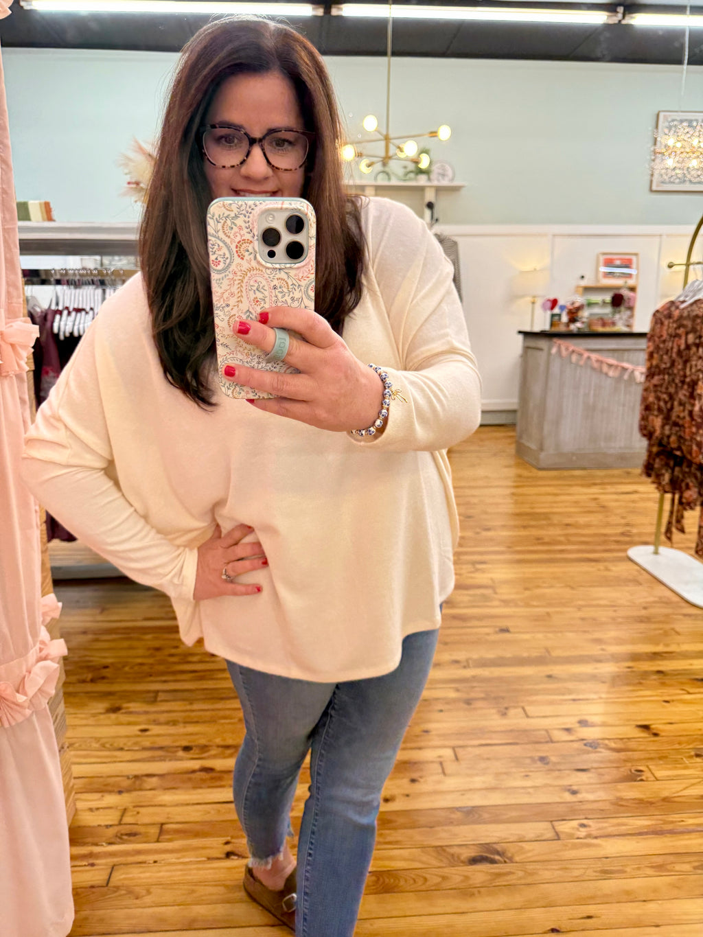 Buttersoft & Cozy Relaxed Fit Dolman Long Sleeve Top (S-L)