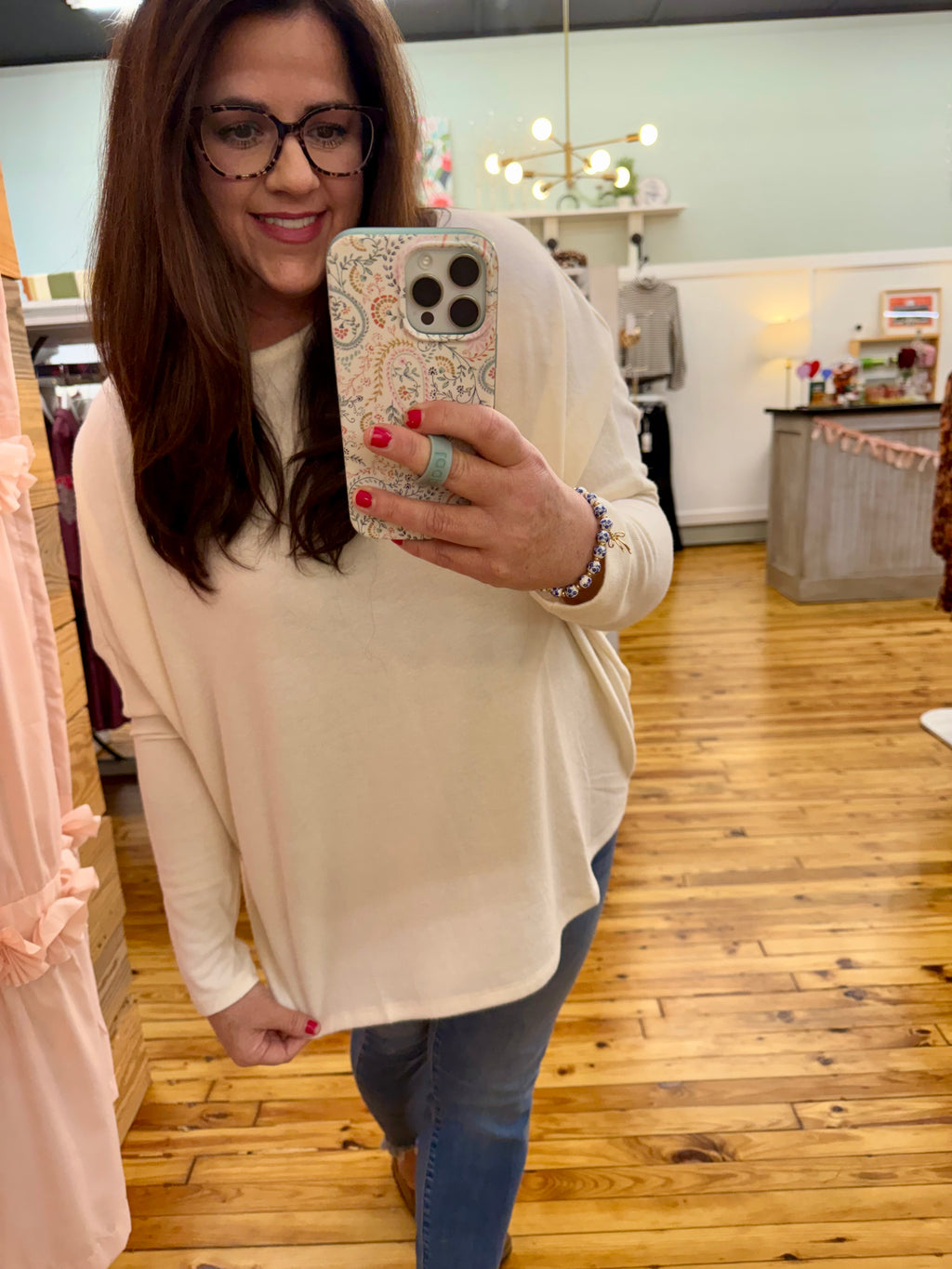 Buttersoft & Cozy Relaxed Fit Dolman Long Sleeve Top (S-L)