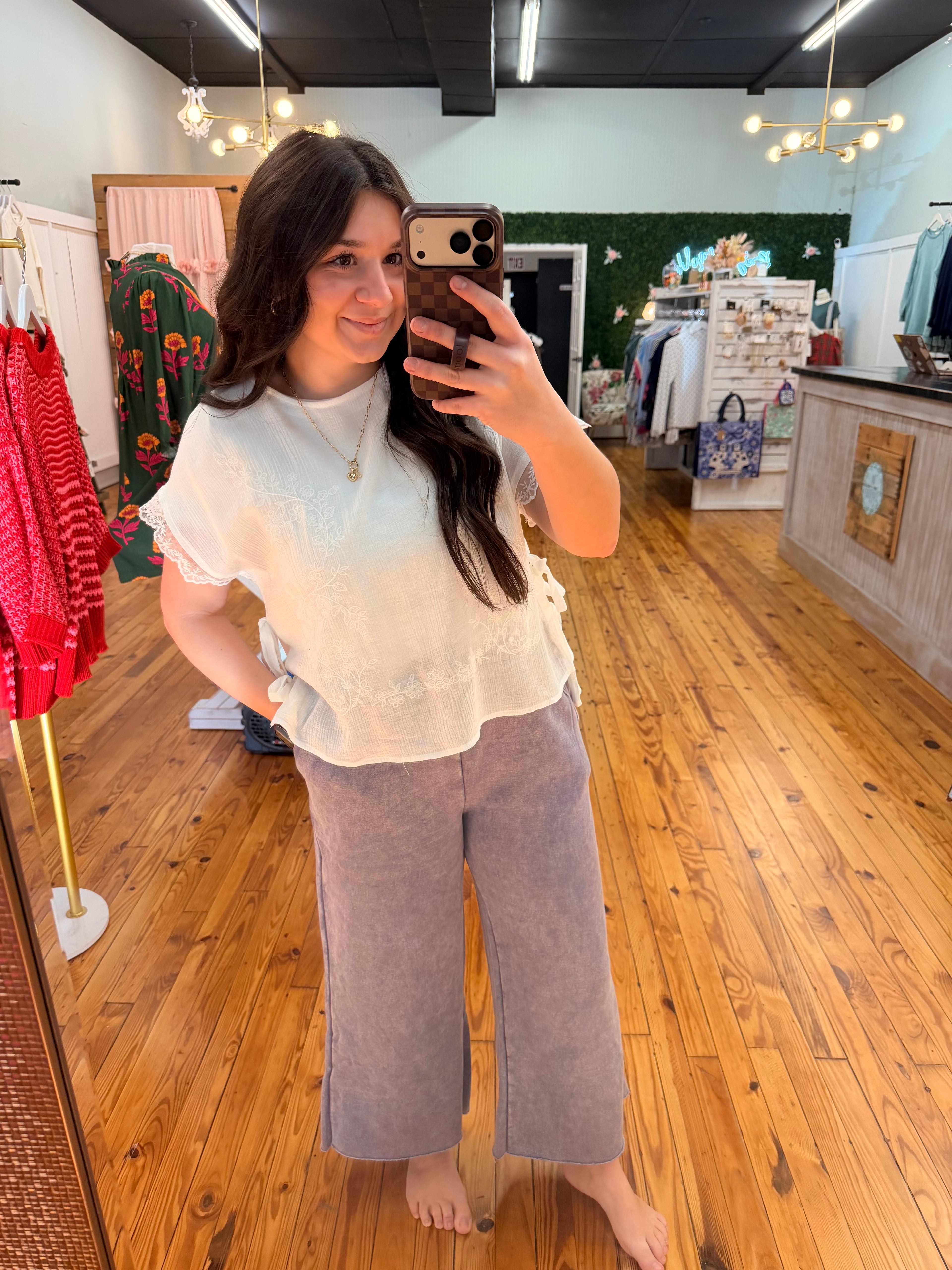 Comfy Acid Wash Boho Pants (S-L)(Multiple Colors)