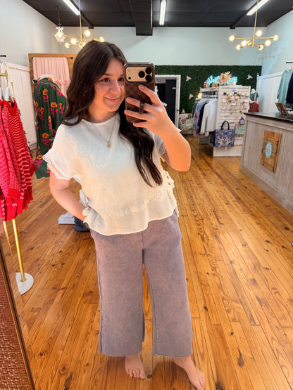 Comfy Acid Wash Boho Pants (S-L)(Multiple Colors)