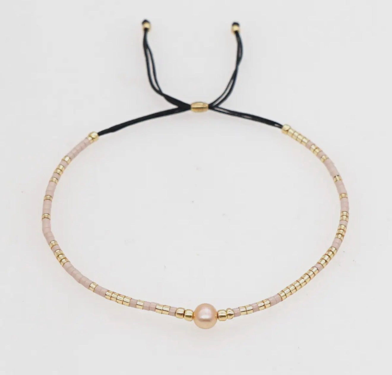 HAND-WOVEN RICE BEADS BRACELET