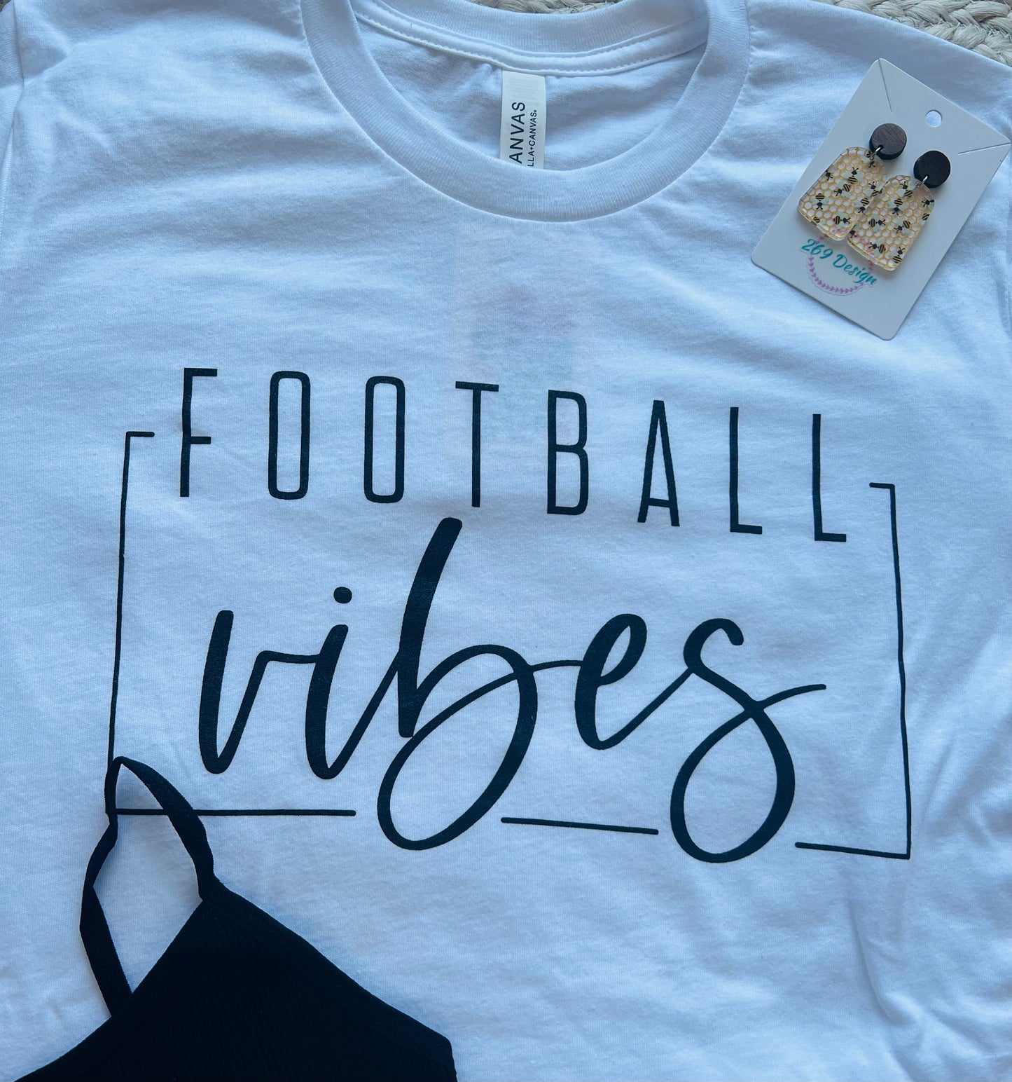Football Vibes Graphic Tee (S-L)