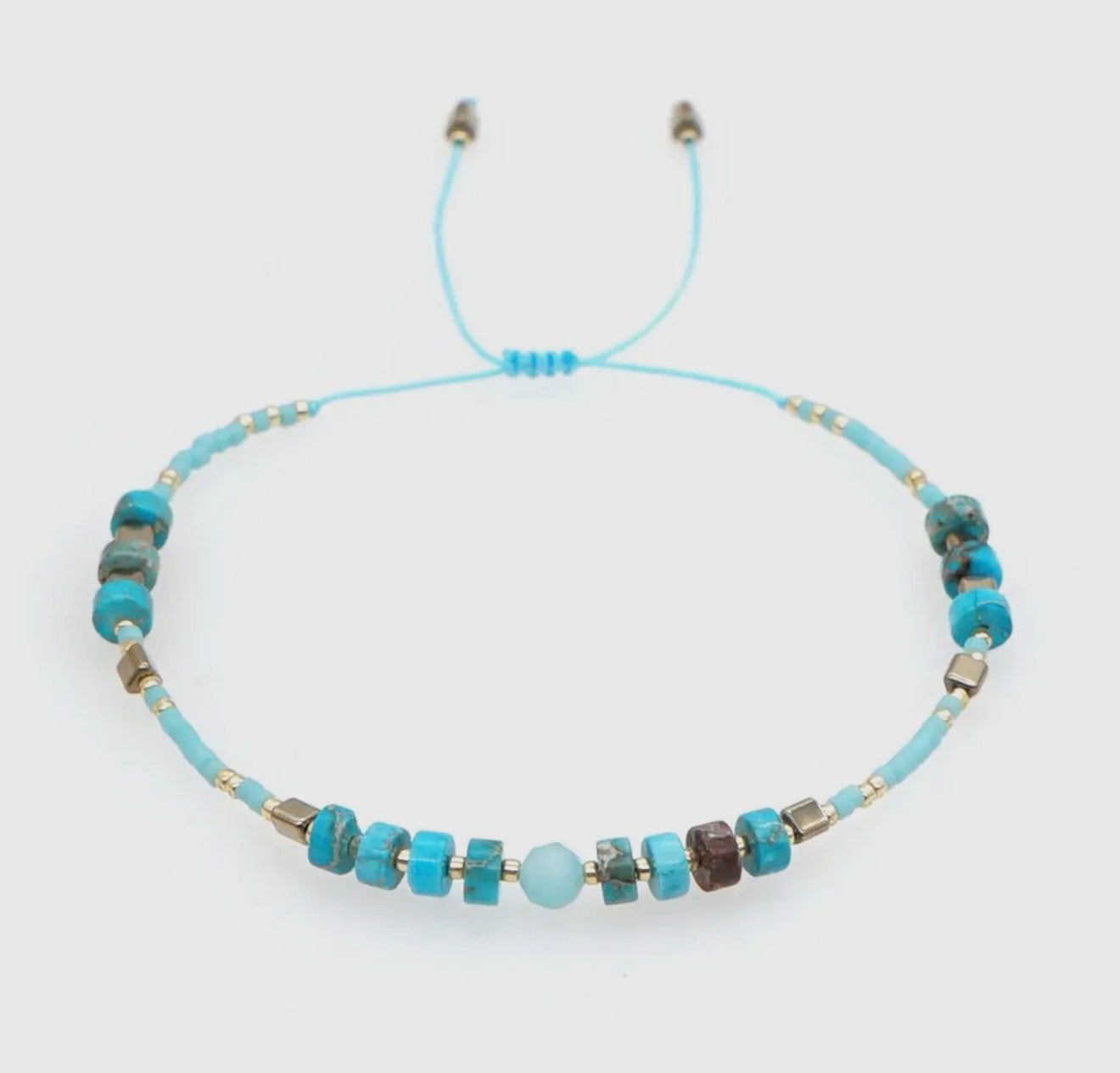 HAND-WOVEN RICE BEADS BRACELET