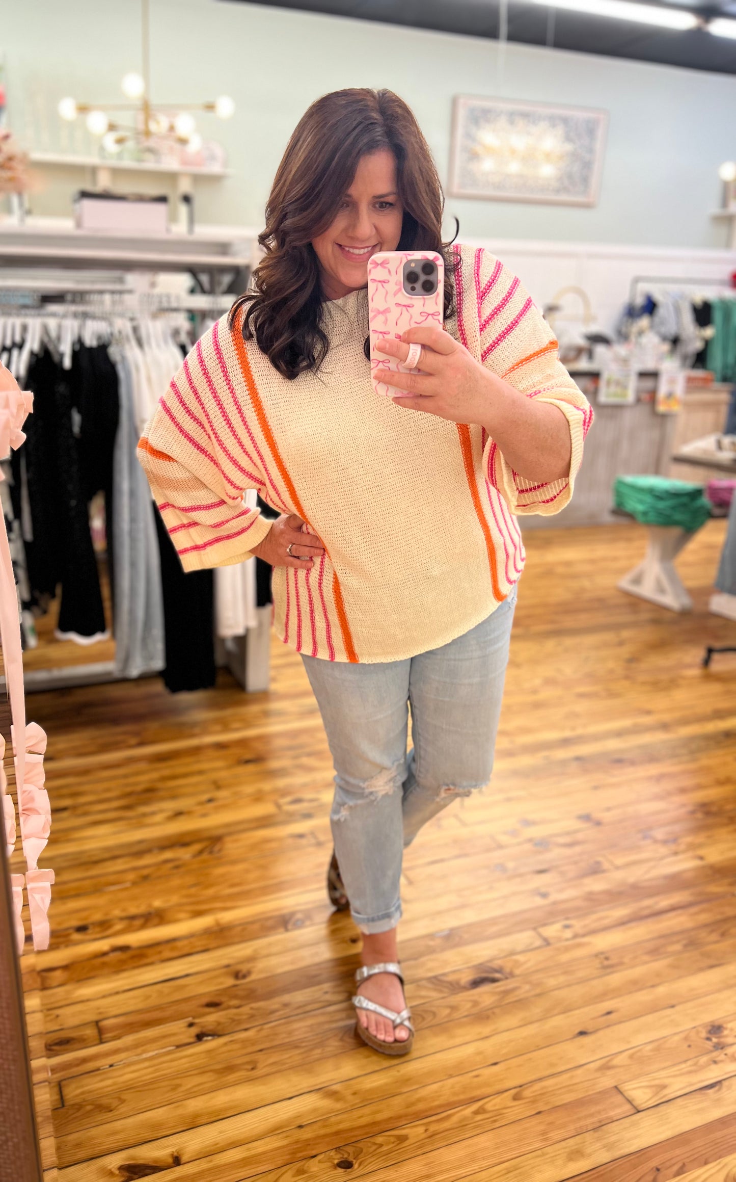 The Sunset Summer Knit Top (S-XL)