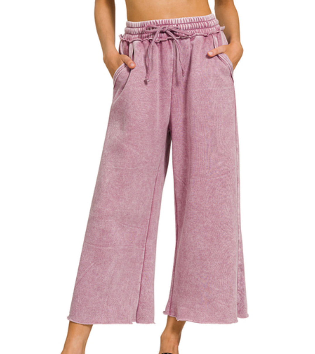 Comfy Acid Wash Boho Pants (S-L)(2 Colors)