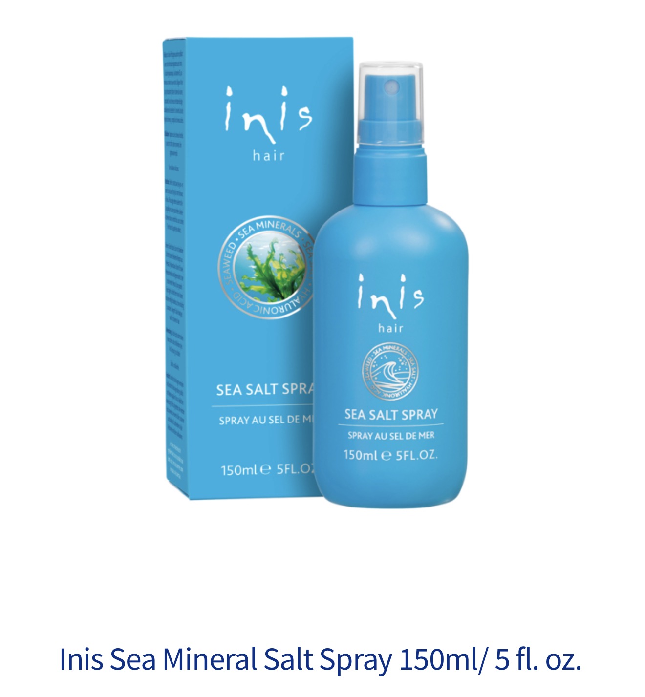 Inis Sea Mineral Salt Hair Texturizing Spray 150ml/ 5 fl. oz.