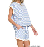 Spring Stripes Short Set (S-L)