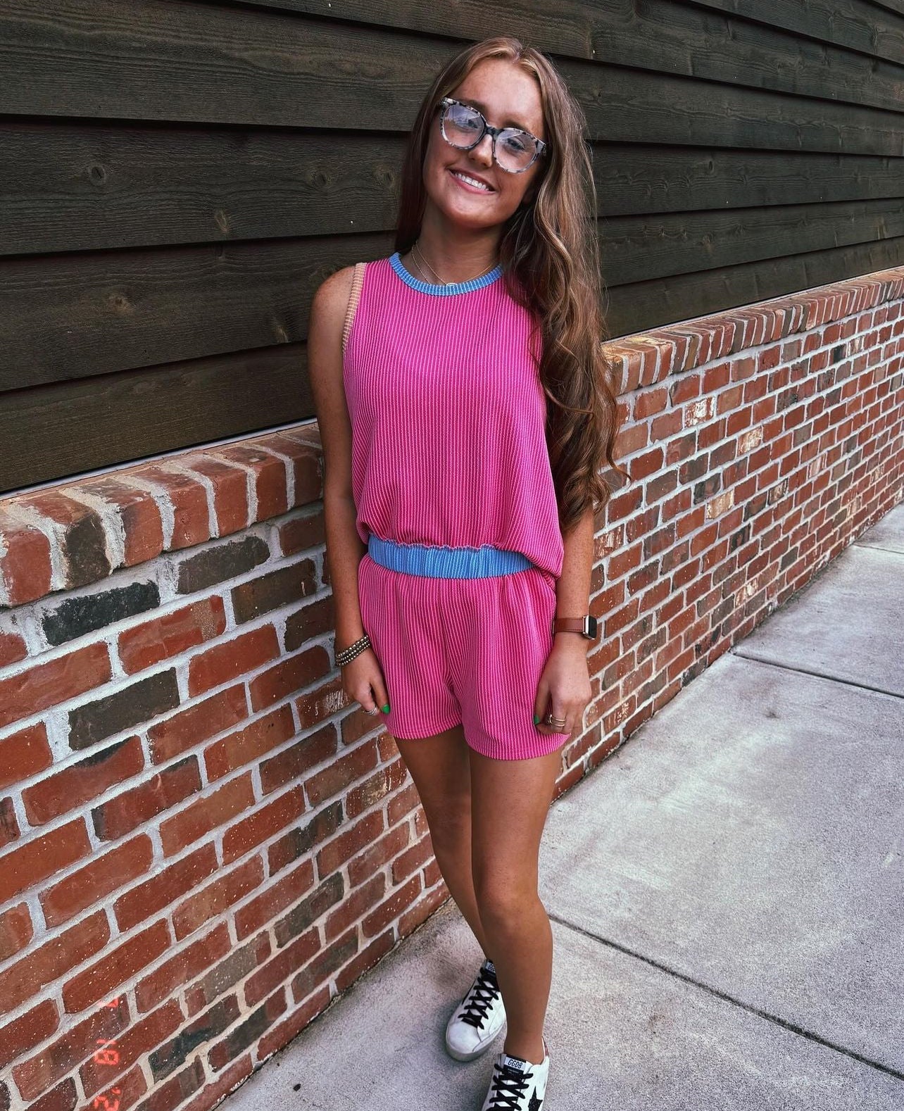 SALE!**TOP ONLY**Pink Sunset Summer Set (S-XL)