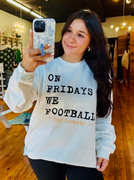 SALE! On Fridays We Football-RHS Football (S-3X)