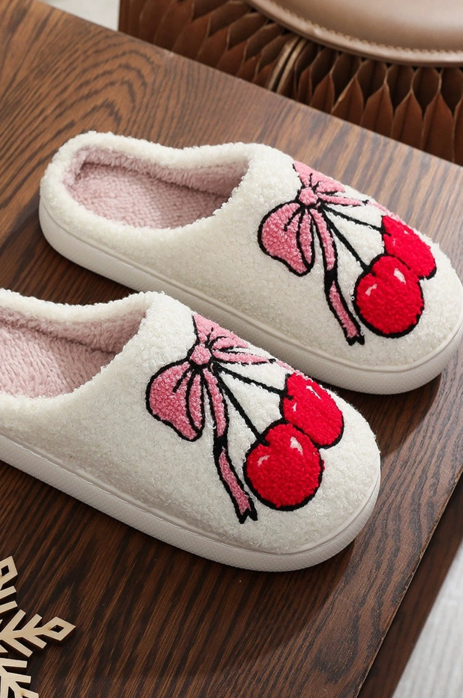 PLUSH COZY SLIPPERS (US 8.5-9.5)(2 options)