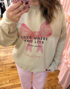 SALE! Love where you Live Sweatshirt (S-3X)