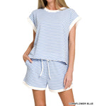 Spring Stripes Short Set (S-L)