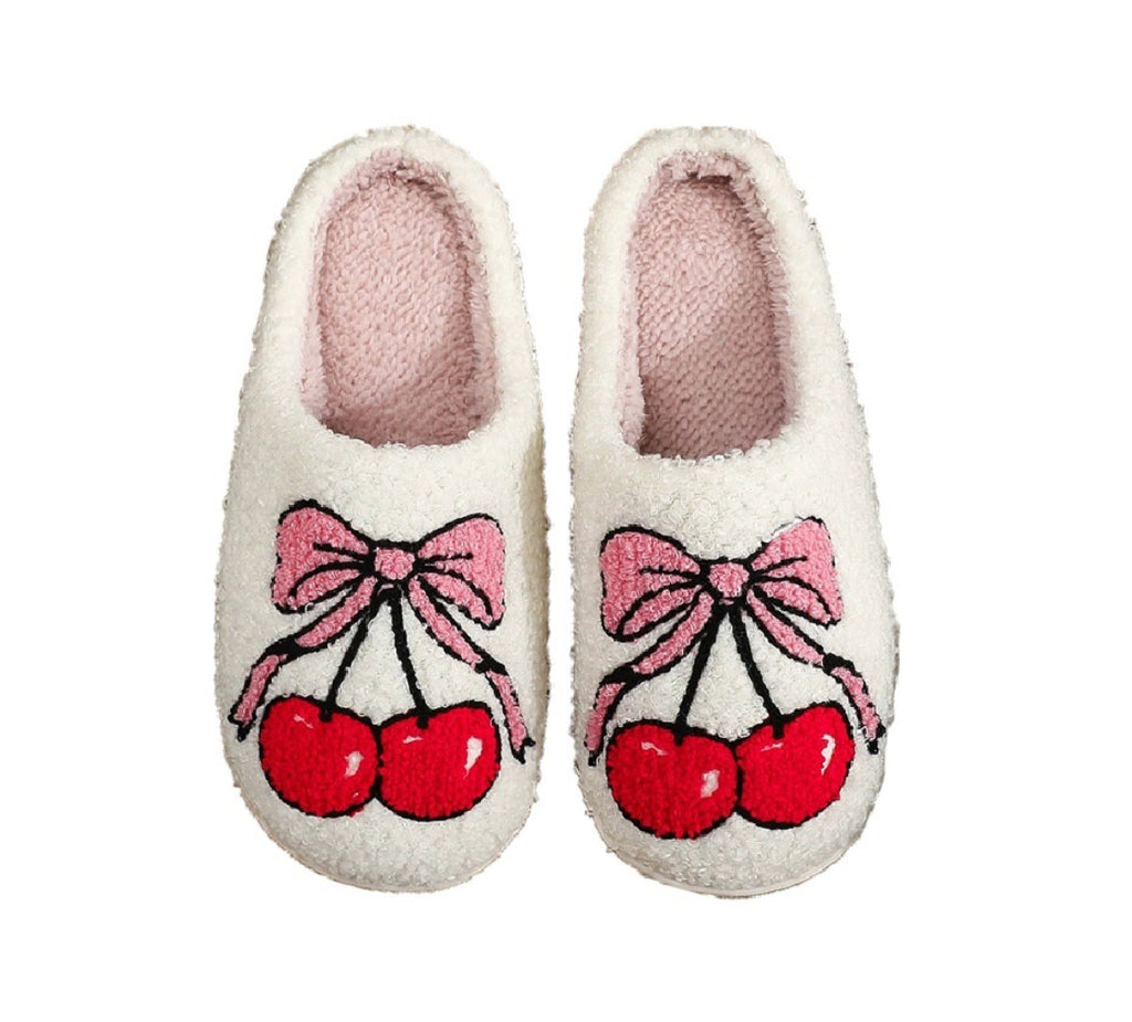PLUSH COZY SLIPPERS (US 8.5-9.5)(2 options)