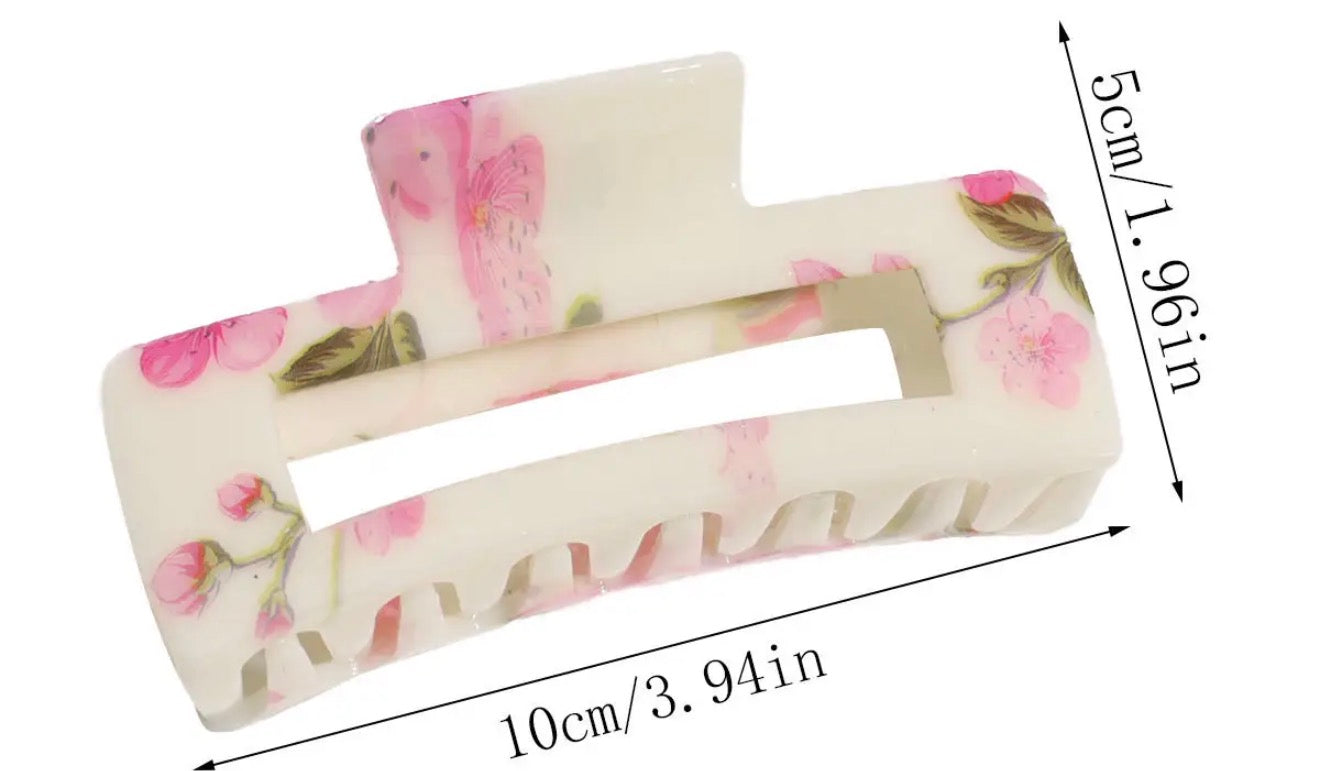 Flower Hair Claw Clip (2 Colors)