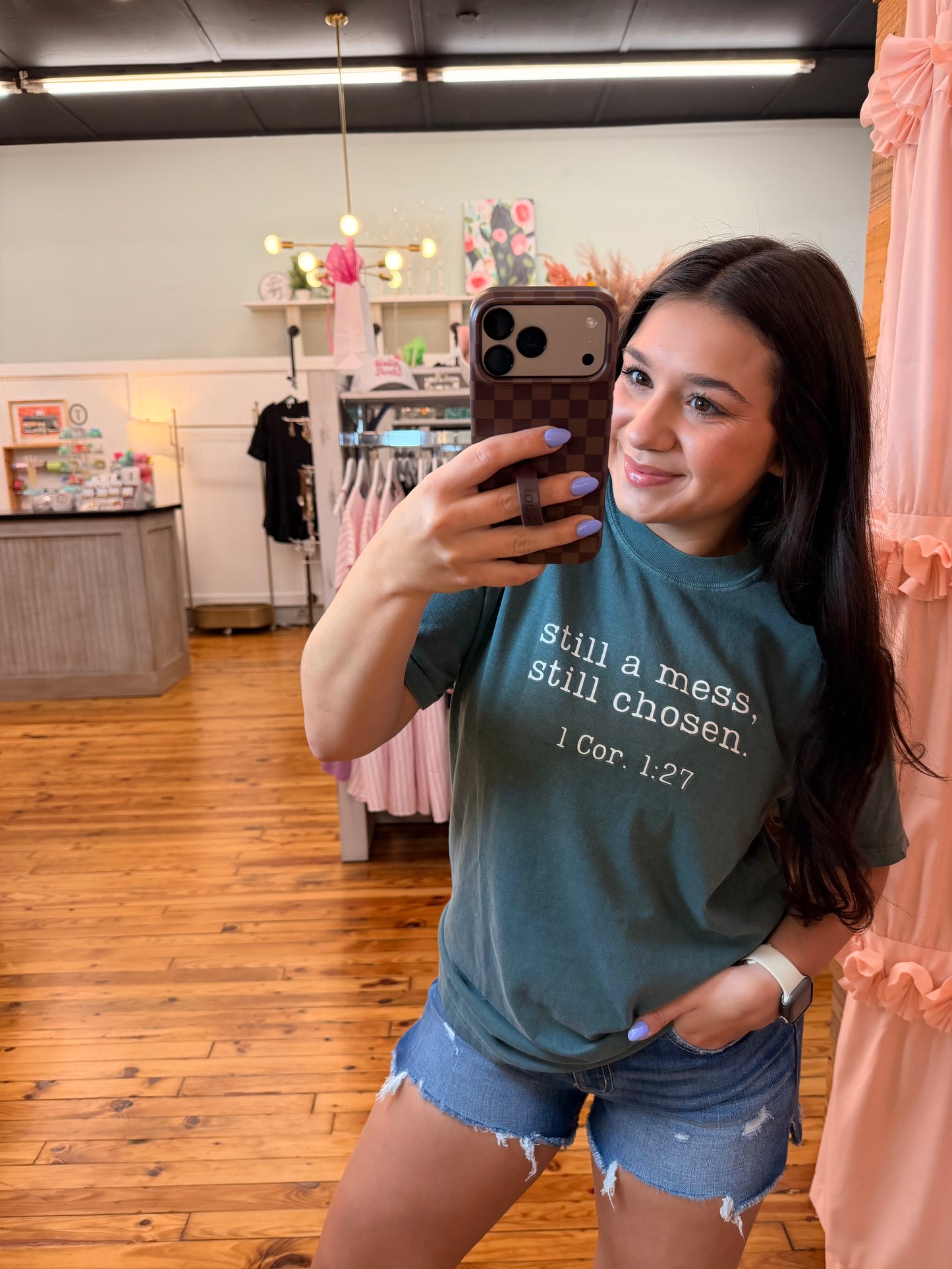 Still A Mess, Still Chosen Graphic Tee - Comfort Colors (S-2X)