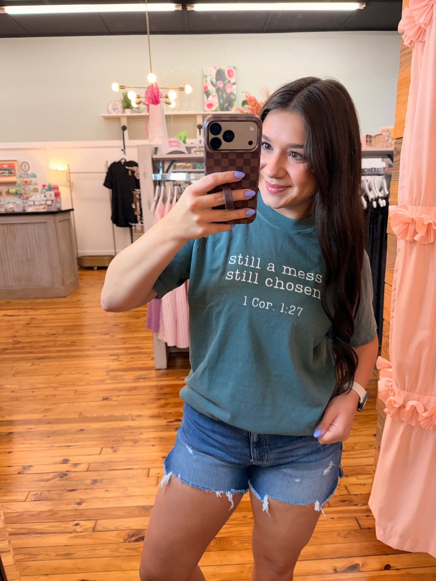 Still A Mess, Still Chosen Graphic Tee - Comfort Colors (S-2X)