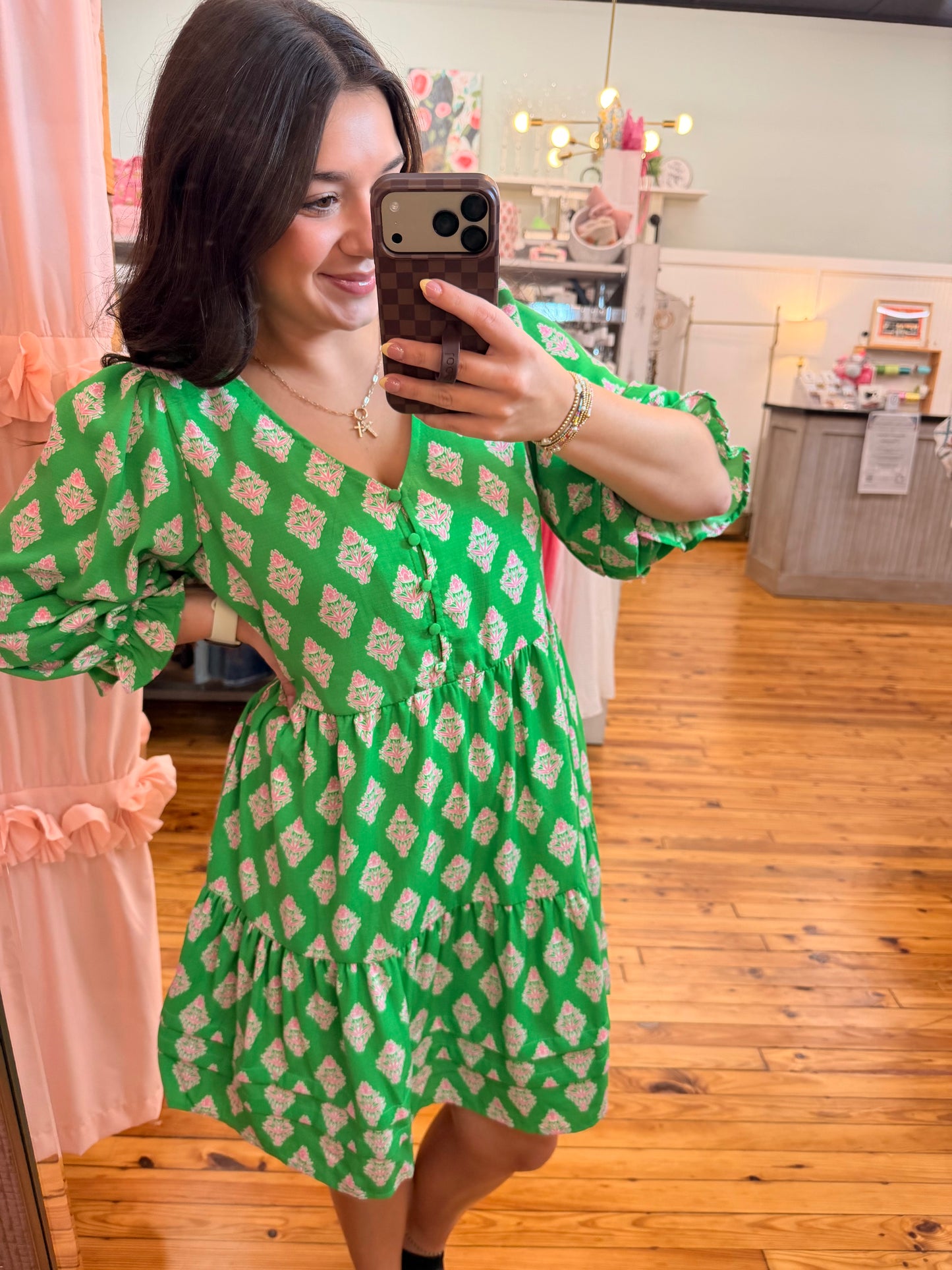 Raya Dress | Early Riser Green (S-L)