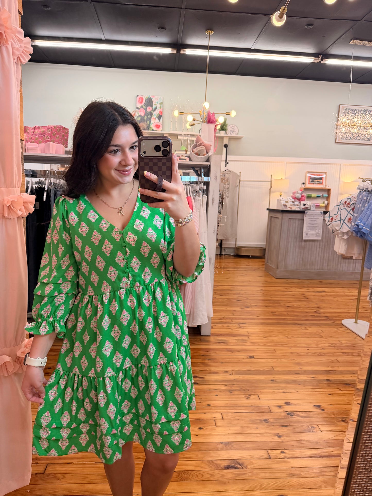 Raya Dress | Early Riser Green (S-L)