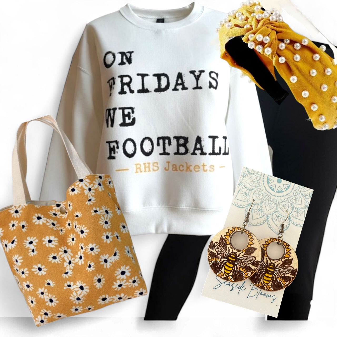 SALE! On Fridays We Football-RHS Football (S-3X)