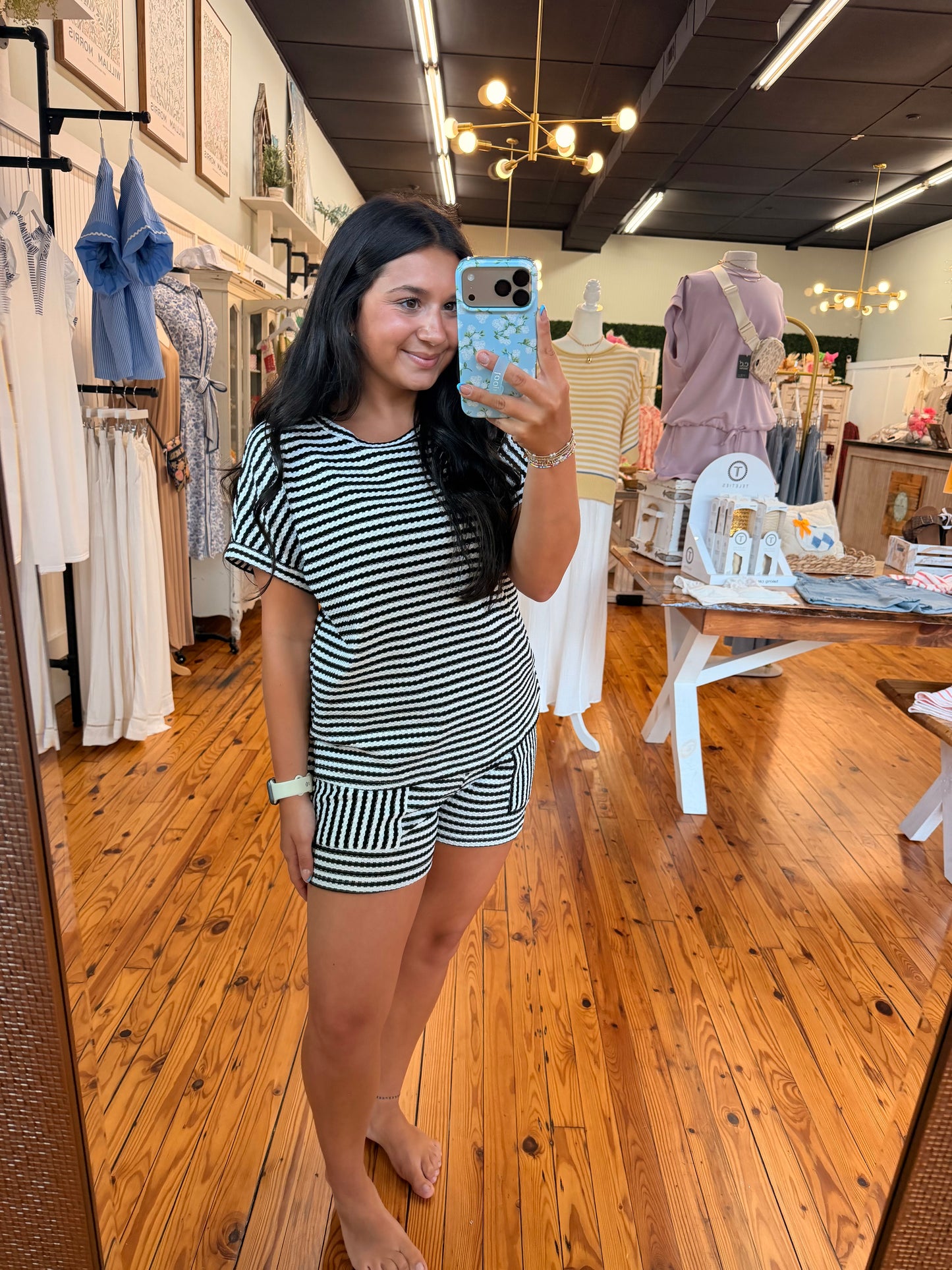 🖤Striped Textured Knit Set (S-XL)