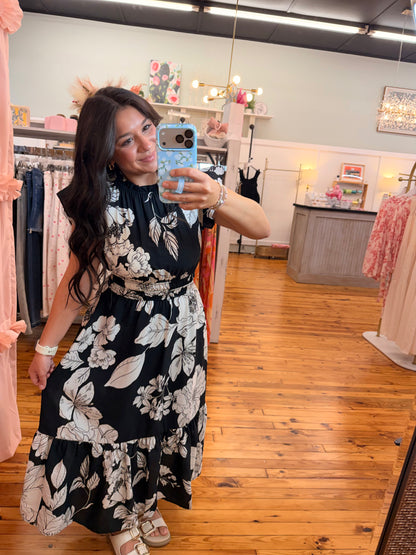 The Cynthia Flutter Sleeve Dress (S-L)