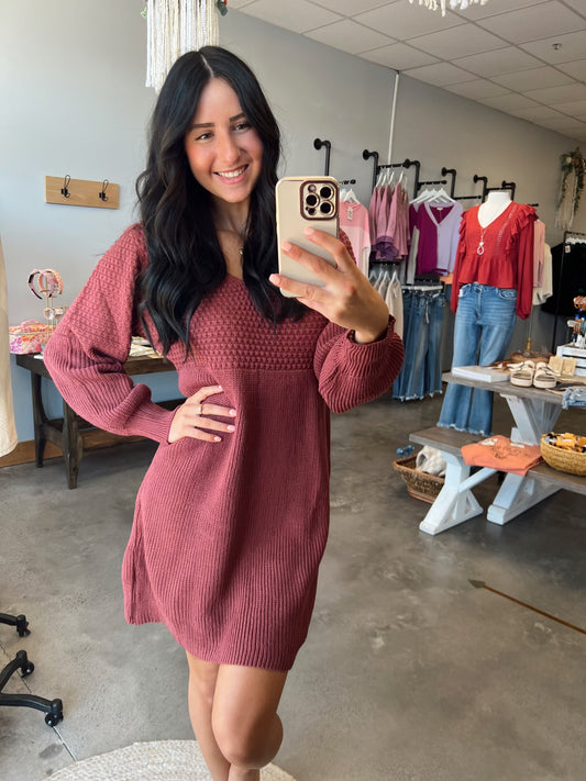 The Emerson Sweater Dress (S-L)