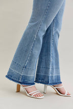 Judy Blue Jeans - HW "Tummy Control " w/ Release Hem Flare (Reg & Plus)
