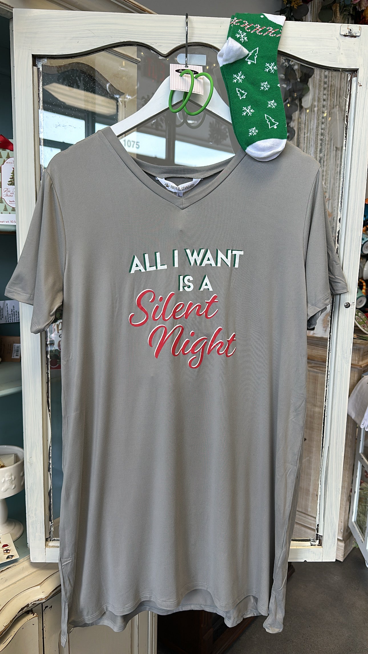 SALE! Buttersoft Silent Night Sleep Shirt (S-L)