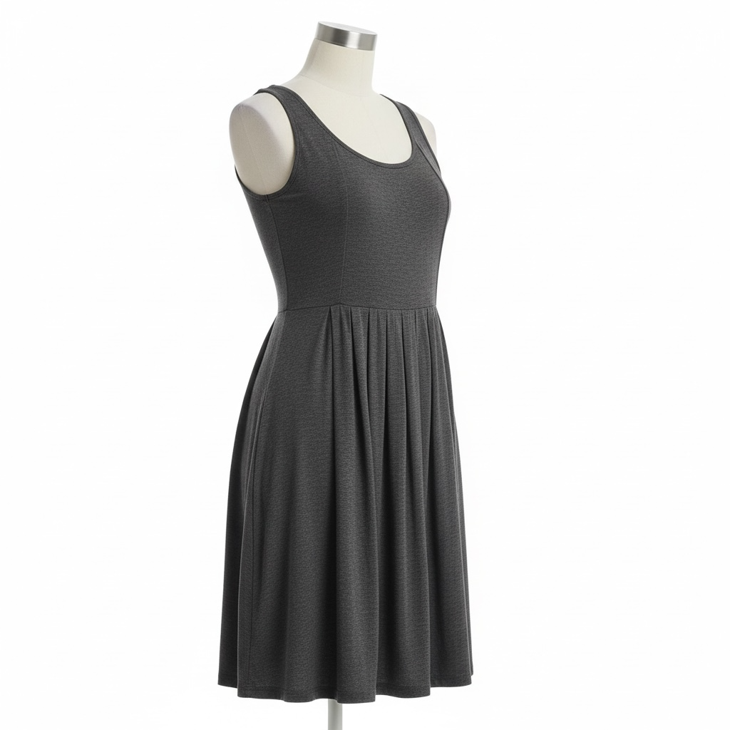 Spring DOORBUSTER! Women’s Pleated Sleeveless Dress with Pockets (S-XL)(3 Colors)