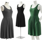 Spring DOORBUSTER! Women’s Pleated Sleeveless Dress with Pockets (S-XL)(3 Colors)