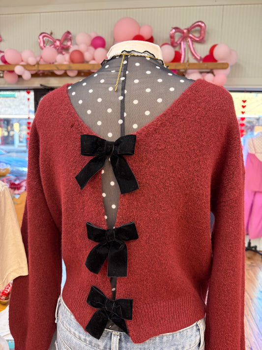 SALE!!The Ansley Bow🎀 Sweater (S-L)