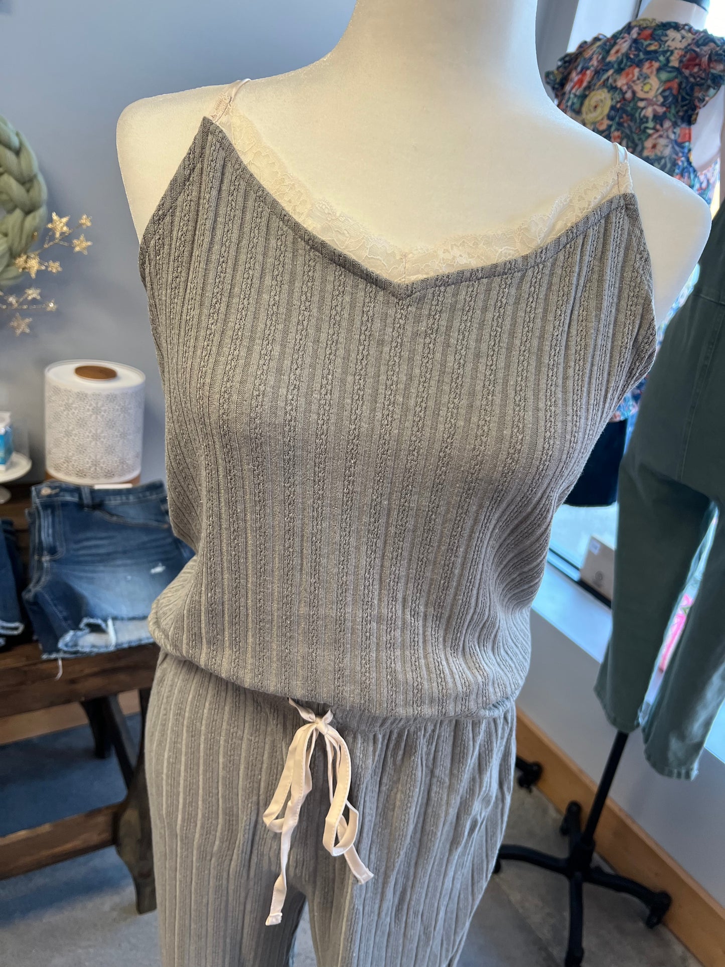 SALE! Cami*Heather Grey Lounge Camisole (Plus)