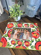SALE! Glory Haus - White Floral Frame