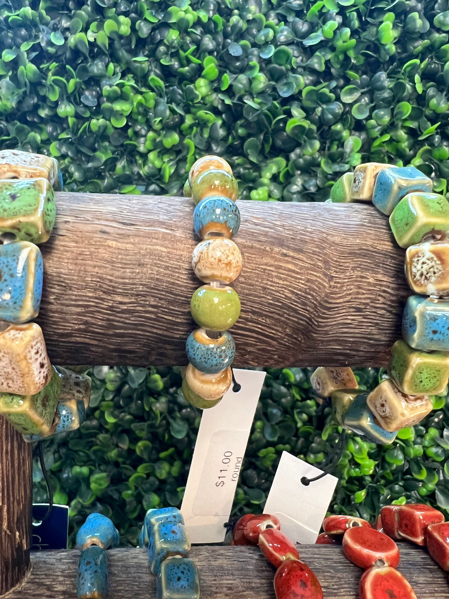 BOHO Clay Stretch Bracelets (multiple color options)