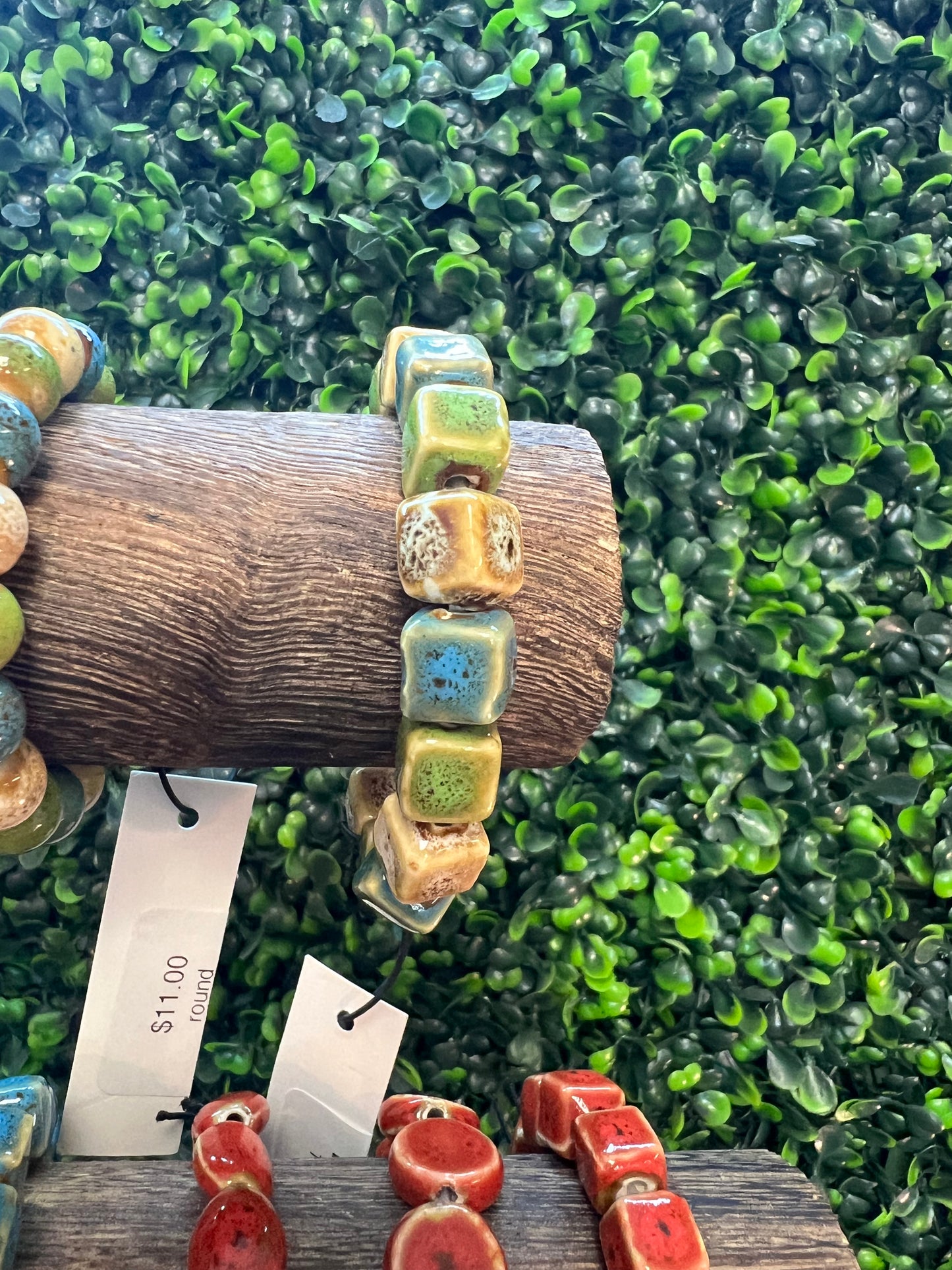 BOHO Clay Stretch Bracelets (multiple color options)