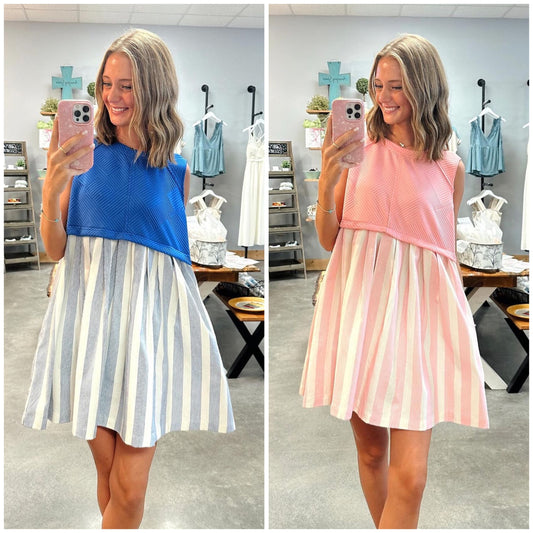 Heart to Heart Dress (S-L) 2 COLORS
