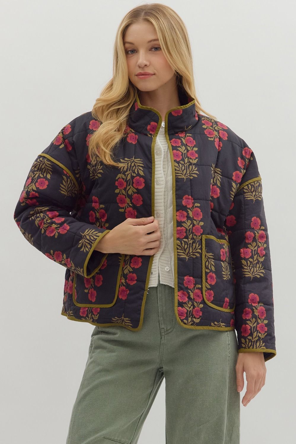 The Jaylee Quilted Jacket (S-L)