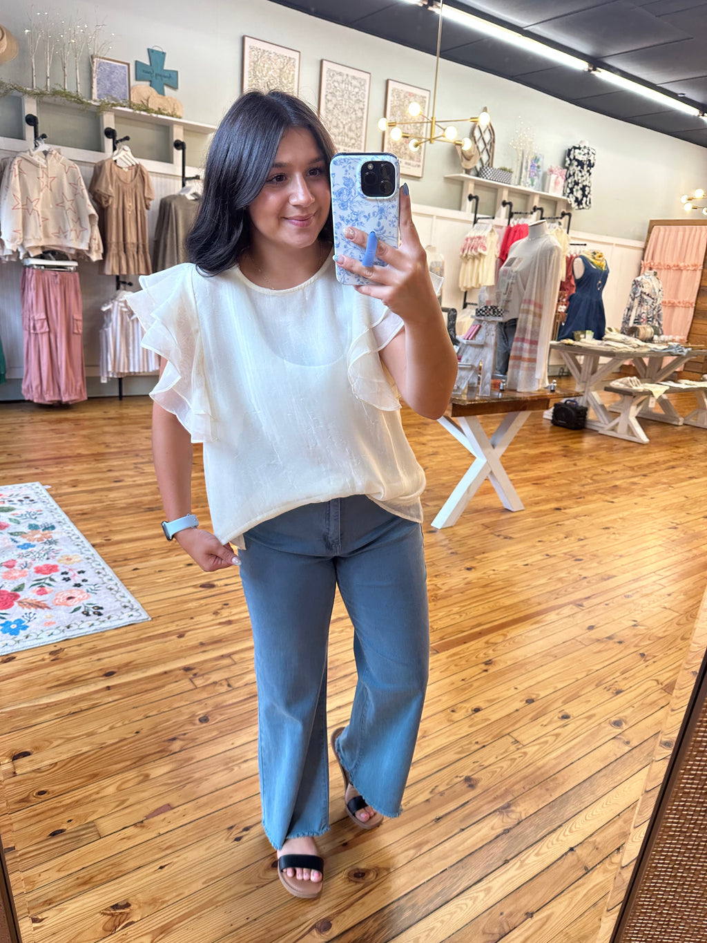 The Molly Blouse (S-L)