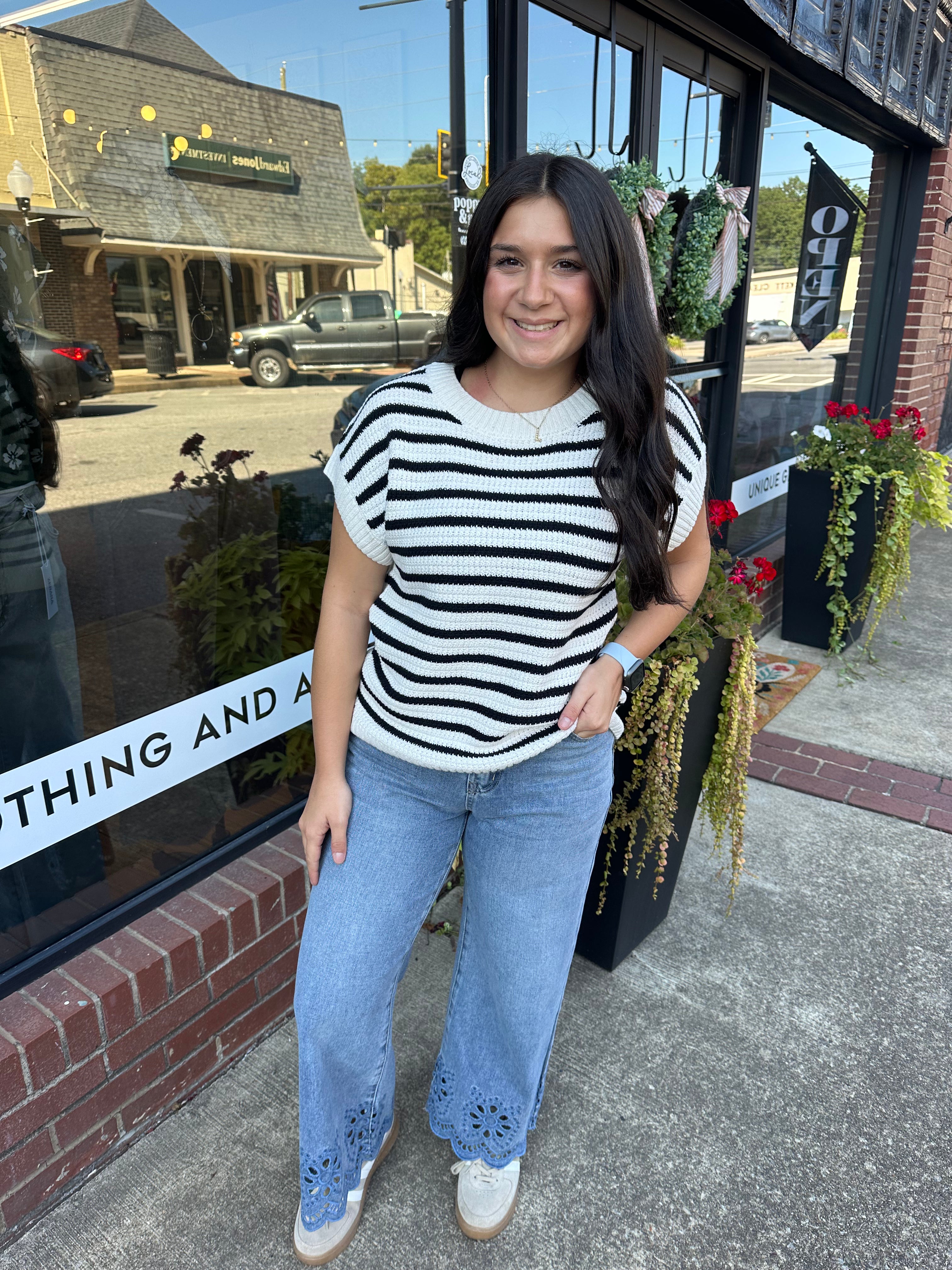 The Mandy Sweater Top (S-L)