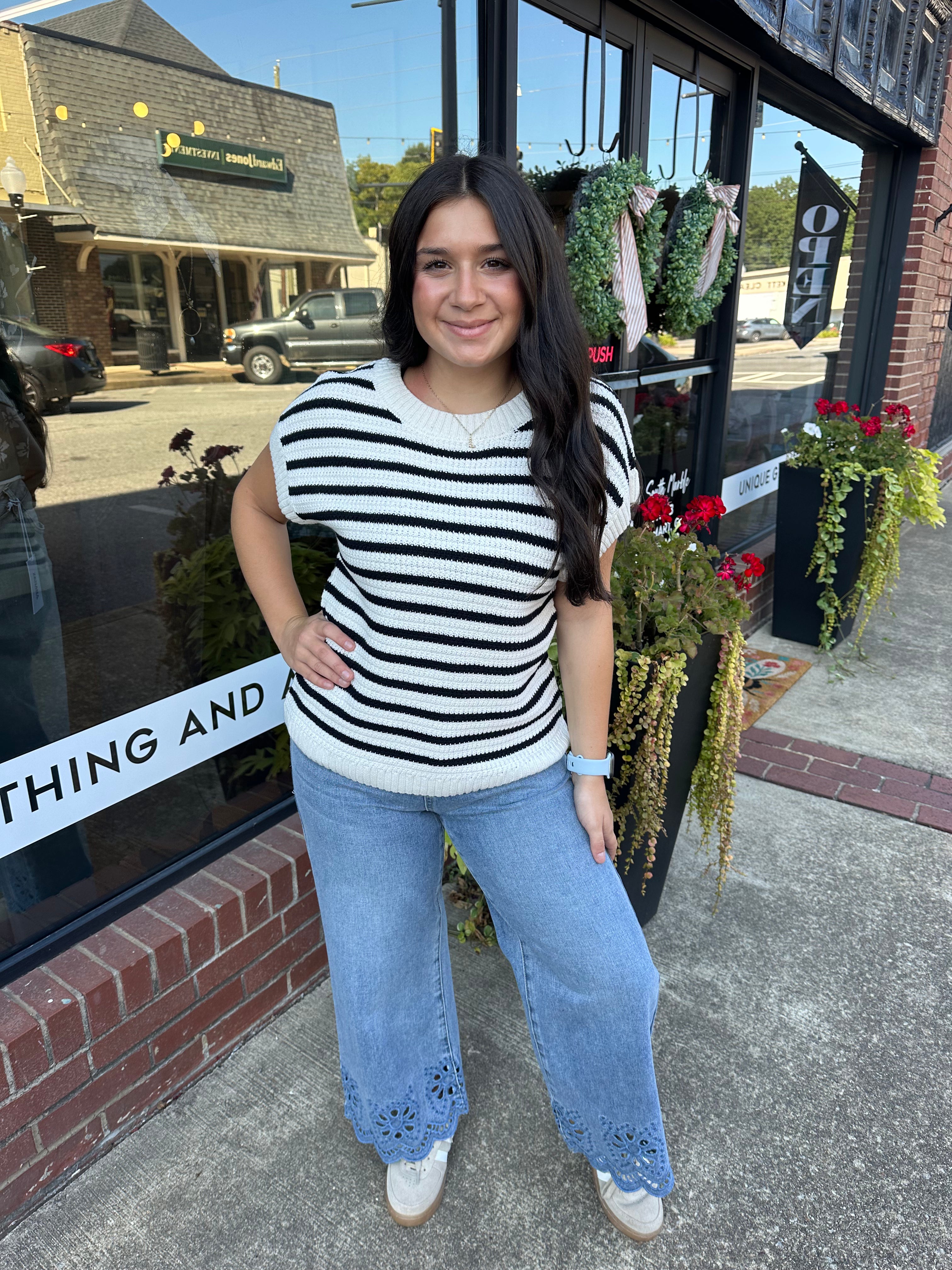 The Mandy Sweater Top (S-L)